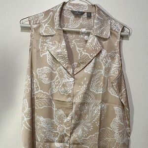 NEW Breezies Intimately You satin sleep/lounge tank Medium